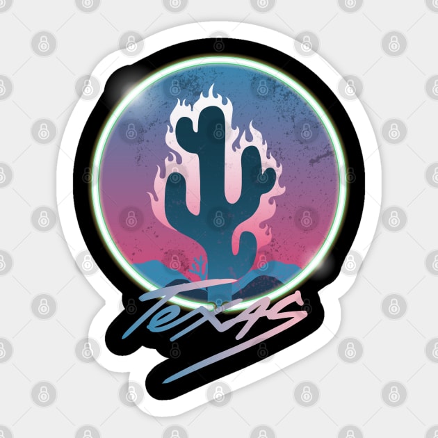 Texas Sticker by TEENIE DESIGN